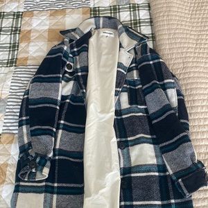 Plaid Oversized Shacket